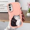 Cute Cat Soft Phone Cover Case for Samsung Galaxy A13 A52 A11 A14 A16 A12 A21s A15 A22 A23 A33 A06 A04 A53 A05 A03