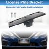For Nissan Sentra SR Turbo S SL SR SV Front Bumper License Plate Mounting Bracket NI1068132 962103YU0A 615343563107 B01N7CAGEA