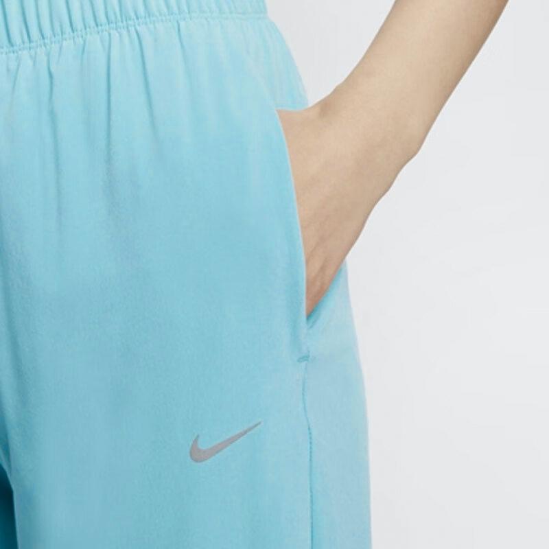 Nike Breathable Fashion Knitted Running Fitness Pants Women Pants Denim-Blue Green FB7030464