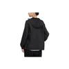 Li Ning Logo Aufdruck Reißverschluss Hoodie Damen Jacken Schwarz AFDR832-6