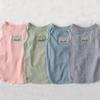 Simple Style Dog Undershirt Breathable Cat Clothes New Pet Clothing  for Small Medium Dogs