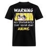 Warning May Spontaneously Start Talking About ANIME Shirt Lovers Gift T-Shirt