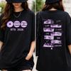 Bts 2026 Trasa Koncertowa Arirang Album Grafiki Unisex 100% Bawełna Koszulka Koreański Chłopięcy Zespół Kpop Unisexs Unisexs Retro Y2k Koszulka Fashion