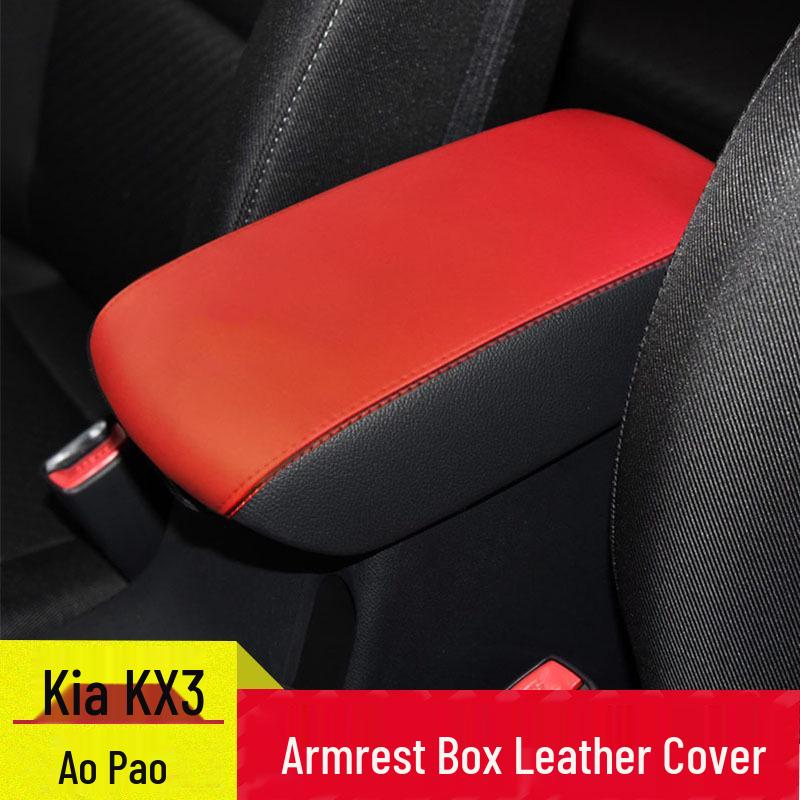 Kia KX3 Pride Armlehnenbox Lederbezug - Schutz- & Aufbereitungs-Hülle