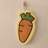 Cartoon Vegetable Wall-mounted Hand Towel with Water-absorbing Thick Fabric for Use in Bathrooms and Kitchens, Featuring A Fruit Design.