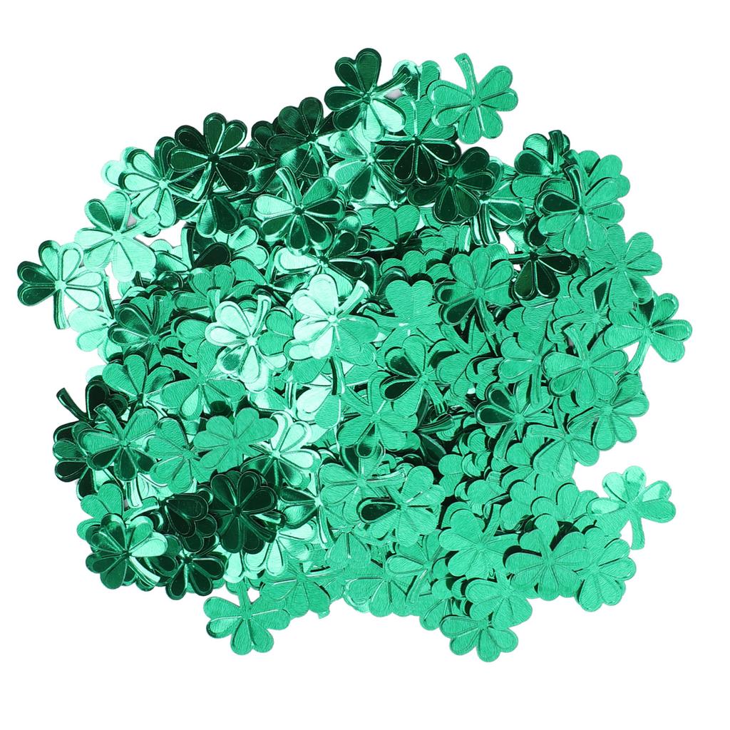 Clover Sequins Decorative Shining Shamrock Confetti Craft Holiday Gift Decoration