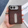 For IPhone DUO Phone Case Business Leather Kickstand Shockproof Anti Scratch Wireless Charger Magnetic Protective Cover