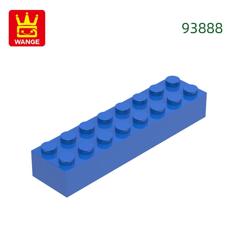 21Pcs/Lot 93888 Timeless Basic Thick 2x8 Constructing Blocks Construction Accessories Works With Brick Children Playthings Present
