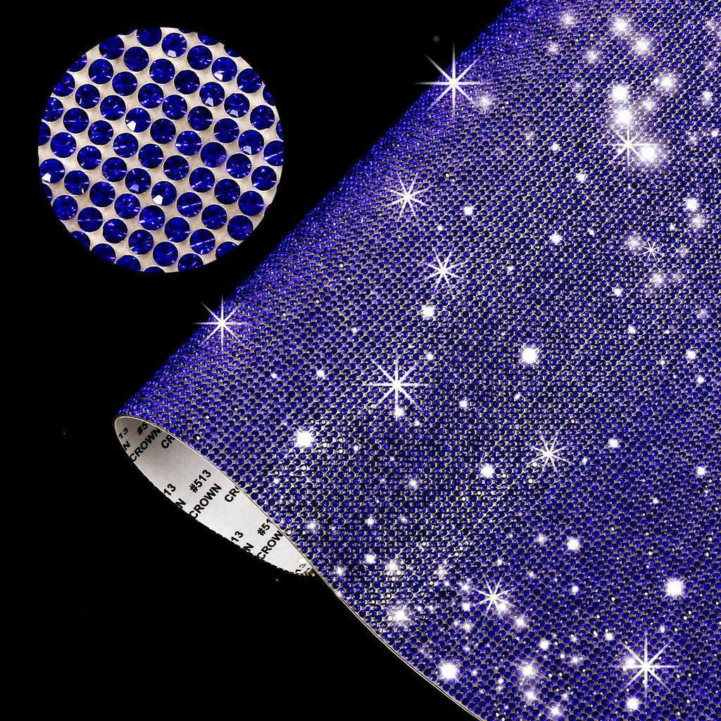 In Stock Self-Adhesive Diamond Crystal Rhinestone Stickers - DIY Glitter Car Decoration Accessories