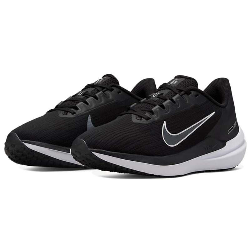 Nike Air Winflo 9 Black Dark Smoke Grey Women's Sneakers DD8686-001