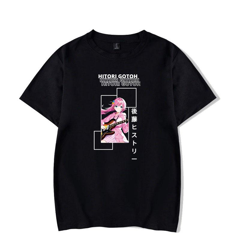 Classic Special TShirt Bocchi The Rock Gotou Hitori Manga Shirt Anime Comfortable Hip Hop Graphic T Shirt Short Sleeve Tees