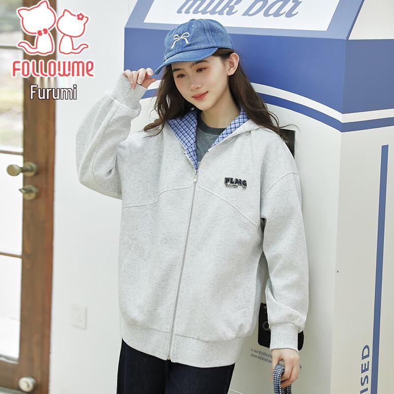 Fuluomi Girls  Casual Hooded Jacket 150
