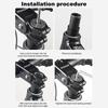 Bike Handlebar Stem Shock Absorbing Bicycle Suspension Stem Adjustable Portable Bike Stem Bike Accessories