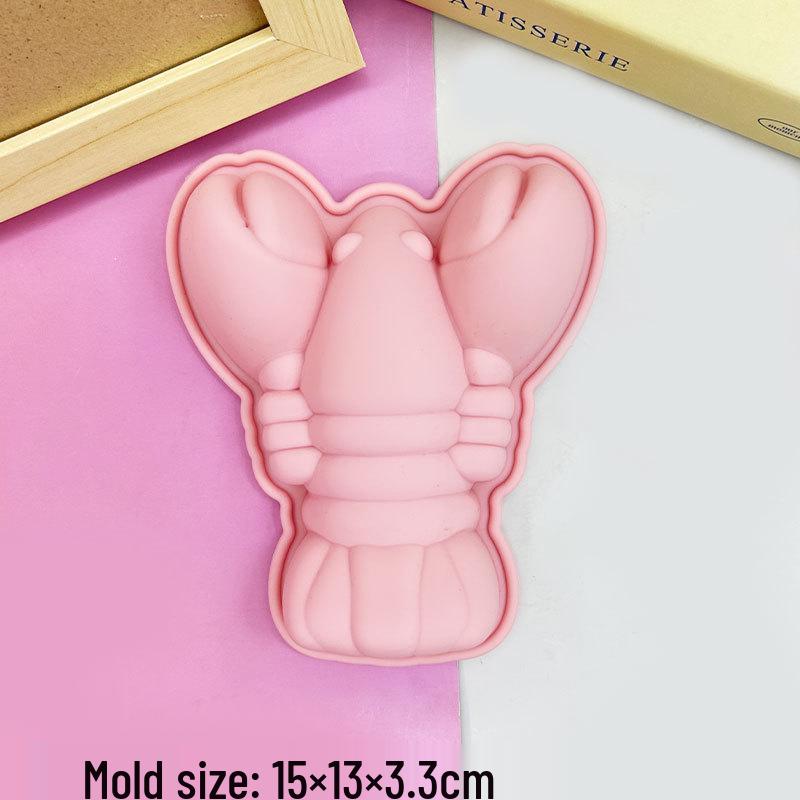 12-Cavity Braided Wavy Long Strip Gummy Mold, Crayon, Knife & Fork, Panda Mousse Pudding Mold