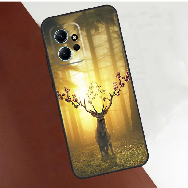 Deer Hunting Camo Case For Xiaomi Redmi Note 12 11 10 8 9 Pro 12S 11S 10S 9S Coque For Redmi 12 9C 10C 12C