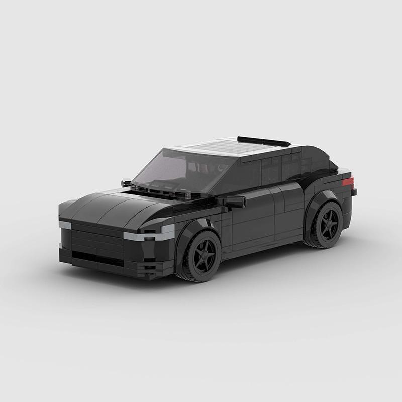 Creative MOC Car City Racing Vehicle Retro Speed Car Rally Building Blocks Bricks Ornament Toys For Kids Adults Birthday Gifts