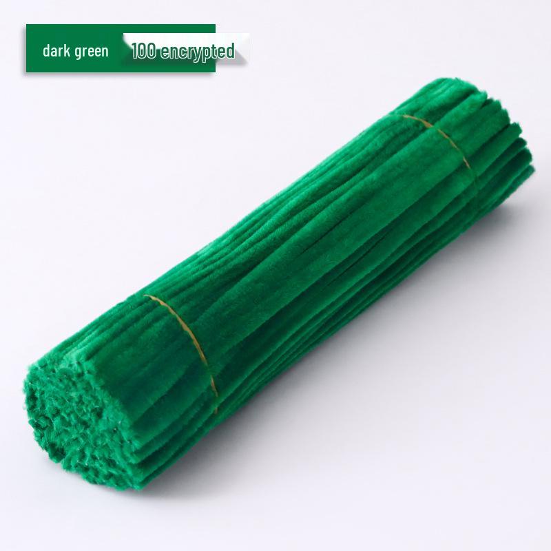 8MM Dense Fluff Pipe Cleaners: High-End Handmade DIY Art Supplies Kit for Crafting