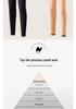 Men's Gray Thermal Camel Hair Leggings with Fleece Lining - Thick, High Elasticity, Tight-fitting, Warm Winter Cotton Pants