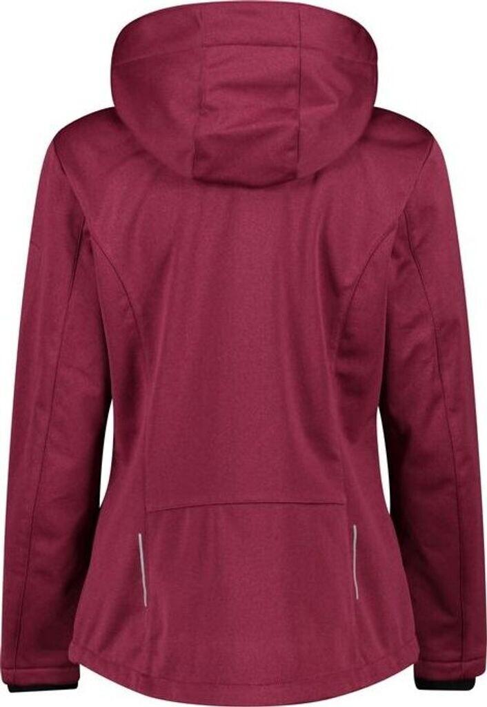 CMP Softshell Jacket Zip Hood Women (39A5006M) Women's Melange Softshell Jacket (39A5006M) Anemone Mel/festival