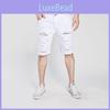 Premium Quality Fashion Mens Cargo Denim Shorts Casual Distressed Ripped Jeans