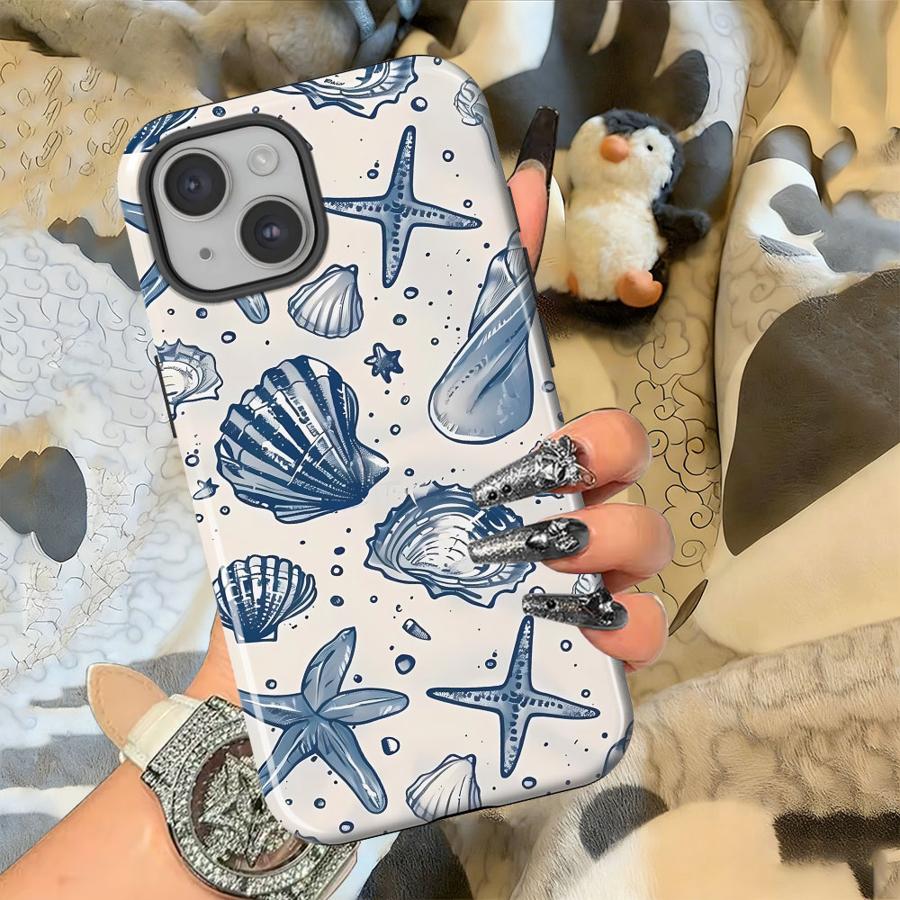 Seaside Shell Pattern Phone Case for Xiaomi Redmi Note 14 Pro Plus 5G 14 4G Soft Cover Capa