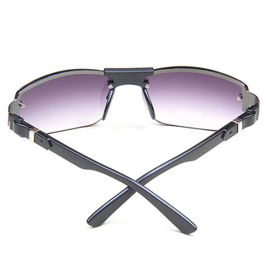 Men's Rectangular Sunglasses Shades Travel Driving Fishing Eyewear