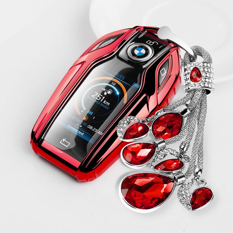 Applicable To TPU Key Bag BMW 7 Series 730li740 Car 6 Series Gt Smart 5 Series 530le New X34x5 Set of Buckles