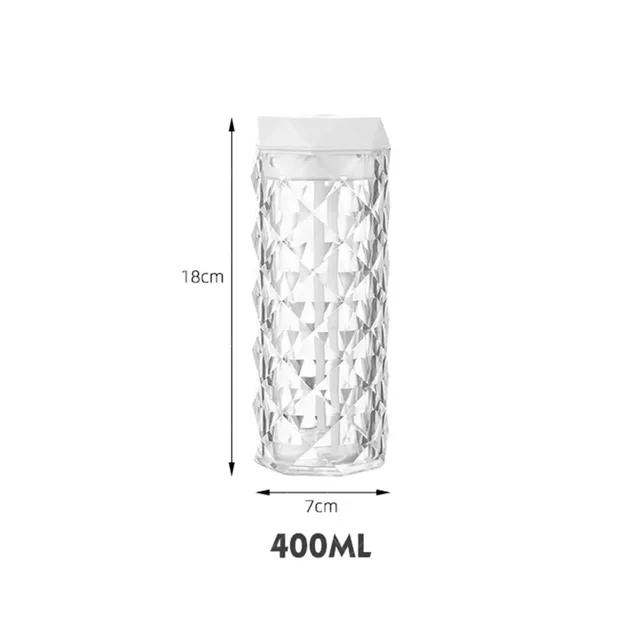 1Pcs 400/1000ml Colorful USB Crystal Humidifier Atmosphere light with Aromatherapy and Air Purification for Bedroom and Desktop