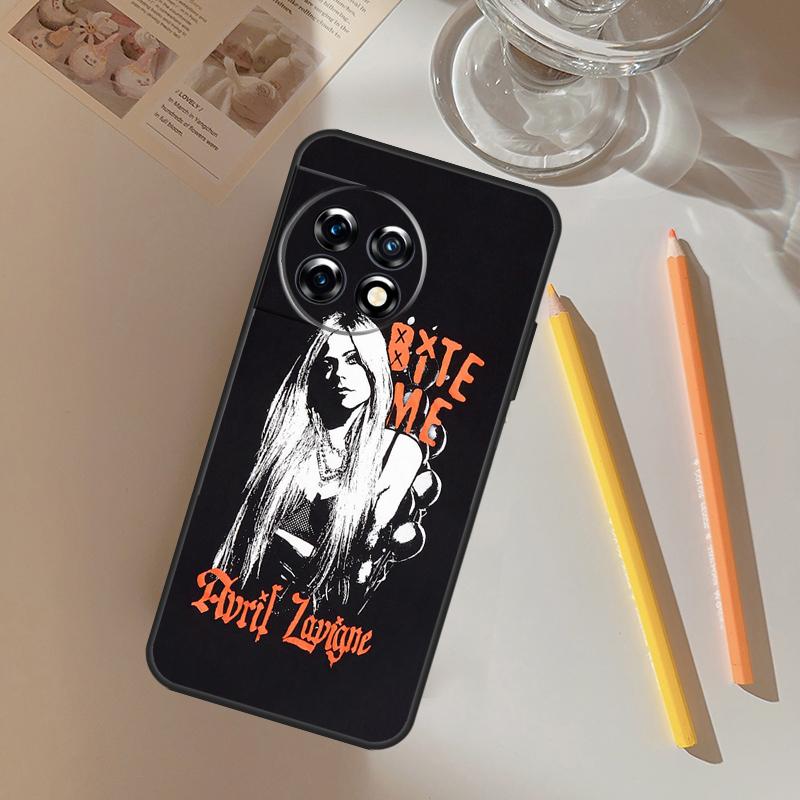 Singer Avril Lavigne Funda For OnePlus 13R 13 12 R 11 9 10 Pro 8T 9RT 10T OnePlus Nord CE 2 3 4 Lite N20 N30 Case