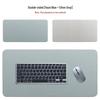 Large Double-Sided Leather Gaming Mouse Pad - High Precision, Smooth, Comfortable, Pure Color