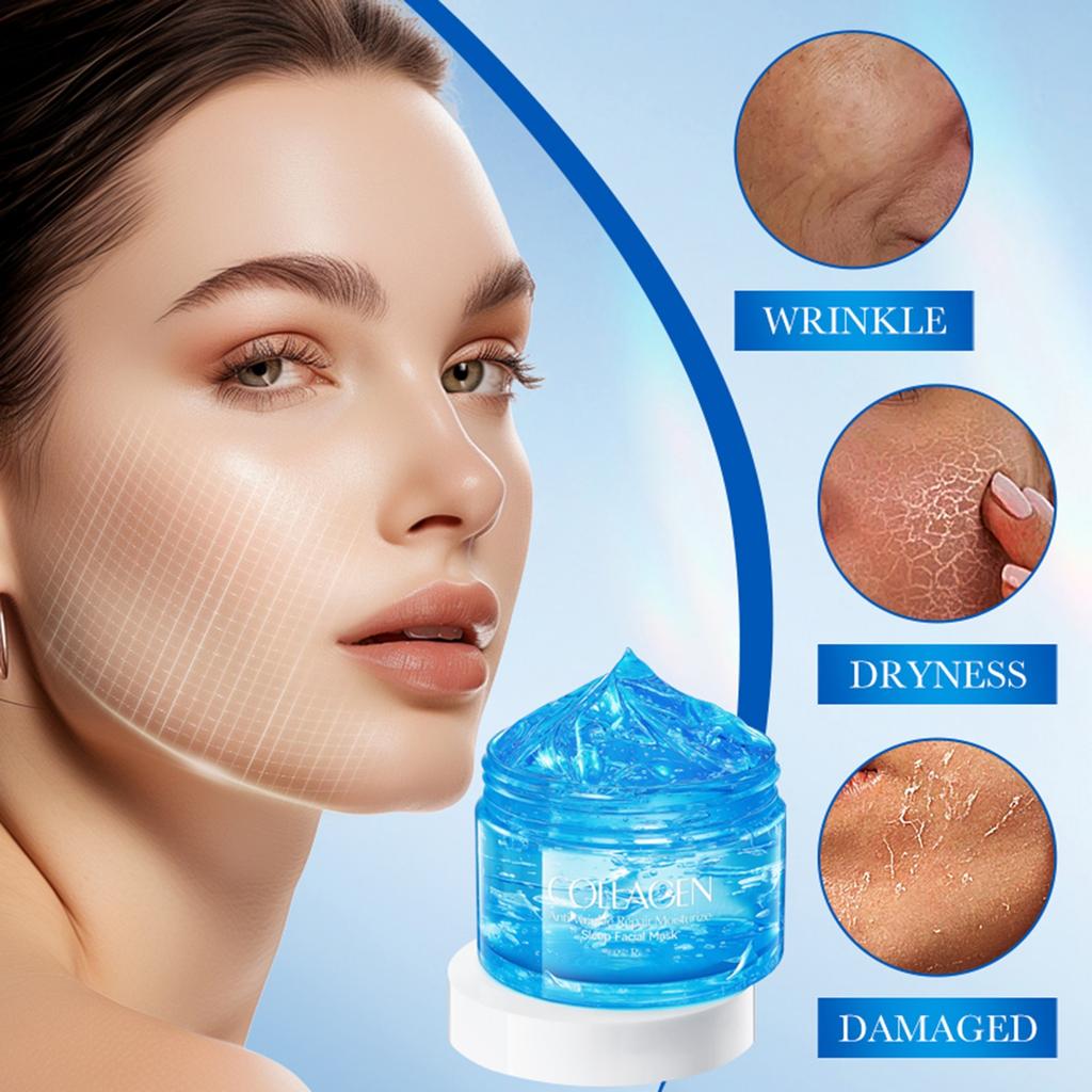 Collagen Wrinkle Sleeping Mask Repairing Moisturizing Mask