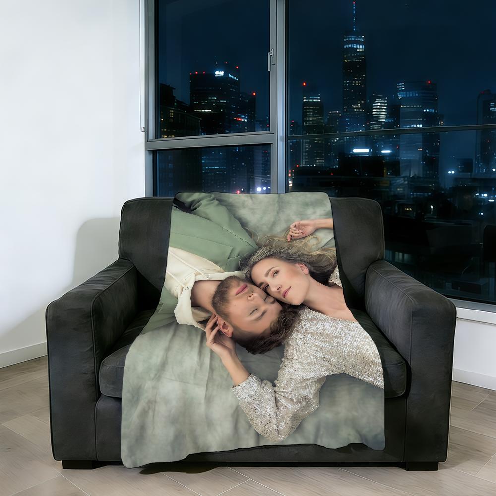Coperta Super S-Suzan Calda e Confortevole Banda Peluche Coperta da Divano Bambino Casa Divano Camera da Letto Regalo per Amante della Musica