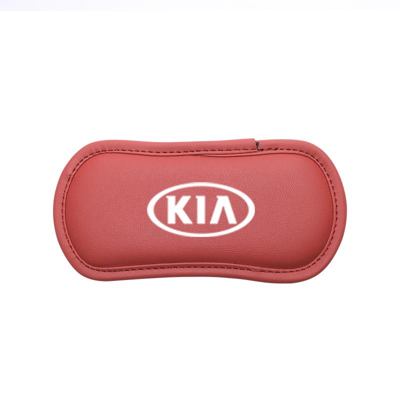 Car Interior Leg Knee Rest Pads Leather Cushion For KIA K3 Sportage Carnival K5 Seltos Pegas KX1 EV5 Sonet EV6 K4 EV3 Ceed K8