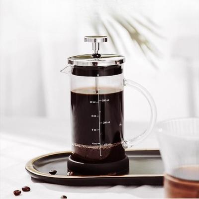 Retro French Press Pot Ręczny Drip do Kawy Domowy Filtr do Kawy Kubek Dwustronny Zestaw Akcesoriów do Kawy