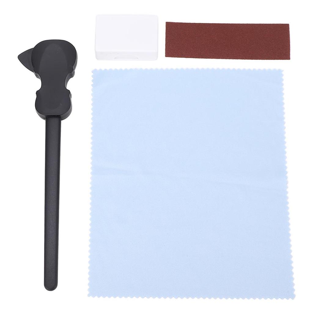 Plastic Guitar Bow with Pick Universal Design Double Sided Guitar Playing Bow for Stringed Instrumen