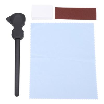 Kunststoff Gitarrenbogen mit Plektrum Universelles Design Doppelseitiger Gitarrenspielbogen für Saiteninstrumente