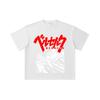 260 GSM Double Yarn 32 Count 100% Cotton Berserk V13 Print Unisex Heavy Cotton T Shirt… More