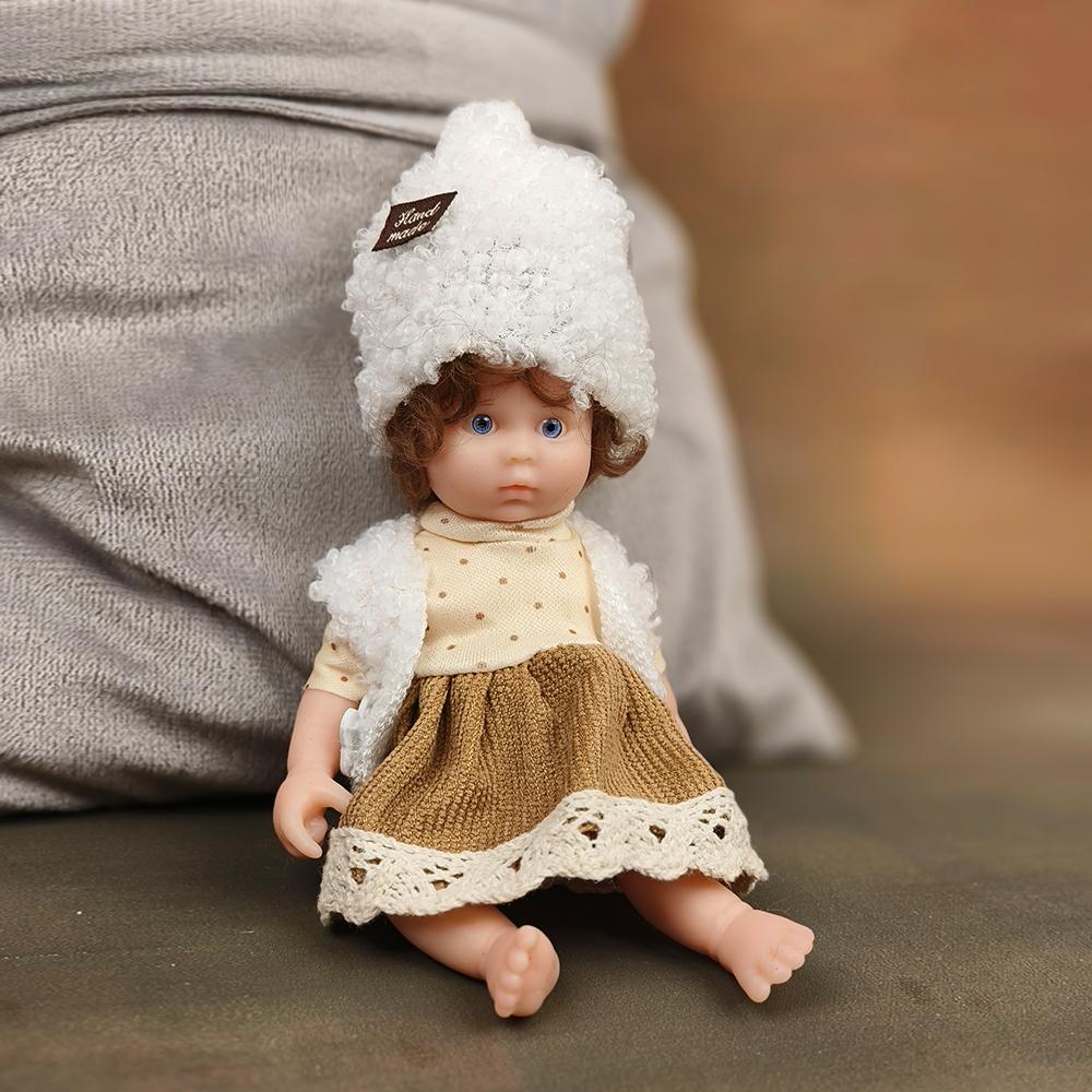 Micro Preemie Full Body Silicone Baby Doll Girl & Boy Lifelike Reborn Doll Surprice Children Anti-Stress