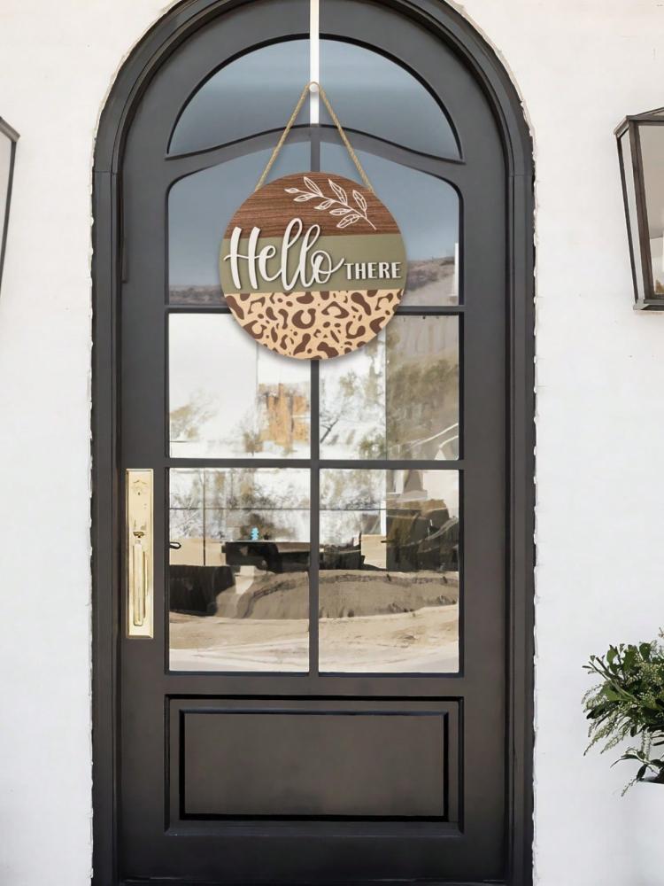 1pc Hello Pumpkin Logo Laser Carving Hello Autumn Door Logo | Autumn Porch Decoration | Autumn Tray Filler | Pumpkin Logo | Laye