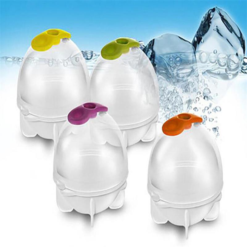 Fruits Cube Tray Freeze Mould Jelly Pudding Silicone Colorful Ice Ball