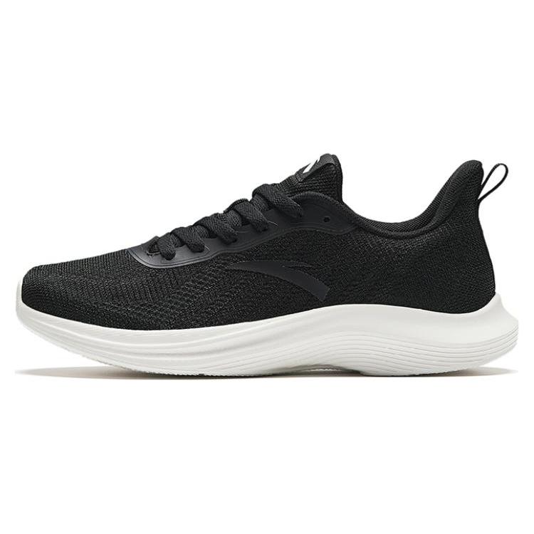

new Anta Cushioned Slip Resistant Abrasion Resistant Low Top Running Shoes Men s Black White 43