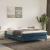 347812 vidaXL Pocket Spring Mattress Dark Blue 140x200 Cm Thickness 20 Cm