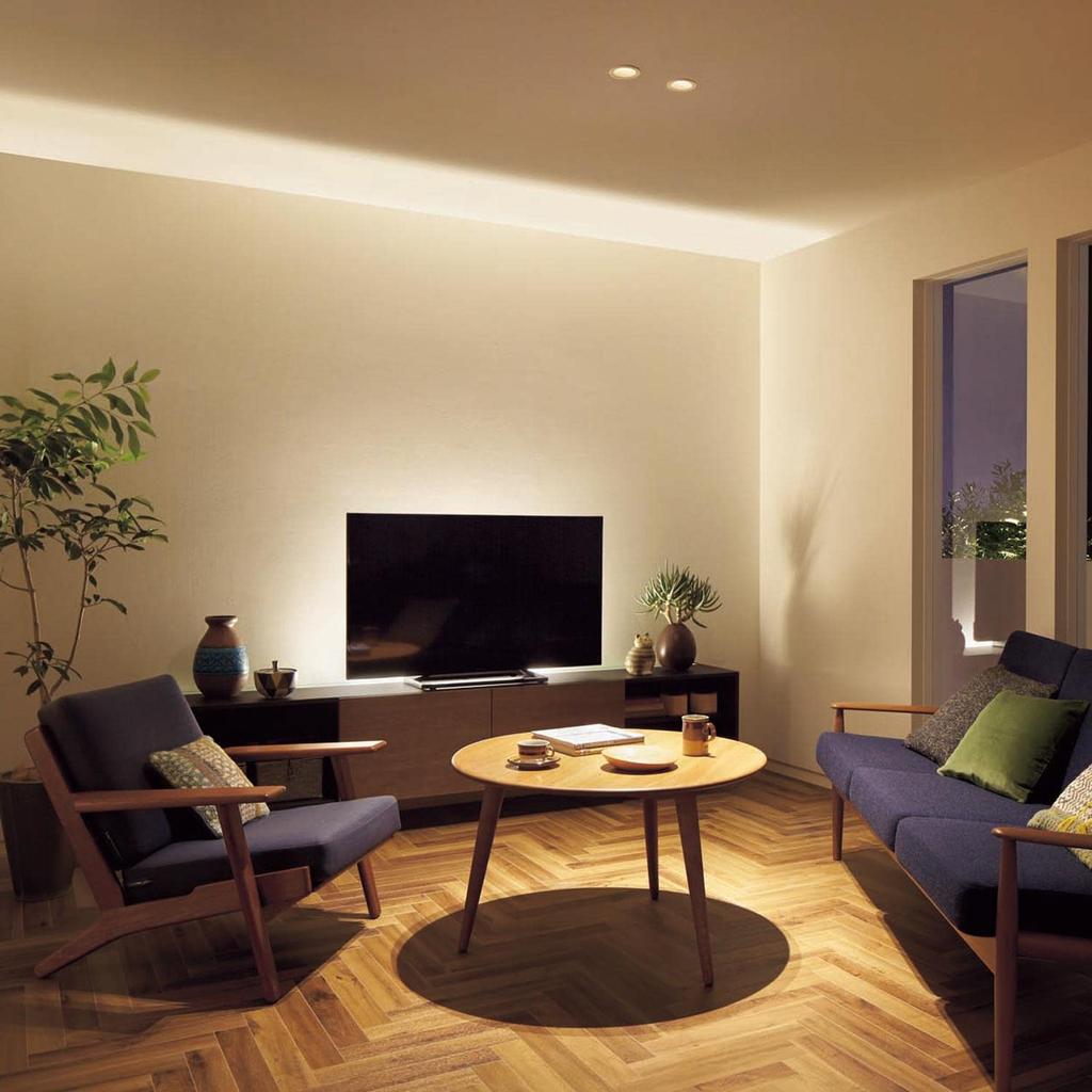 Mini-Krypton LED Bulbs, E17 Base, 60W Equivalent, 760lm, Warm White (5.2W), Compact Bulbs [Slim Neck], High Brightness, Wide Beam Distribution,