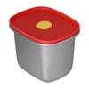 Lunch Box Red Excellent Sealing Easily Clean Environmental Protection Food Storage Containers for Students550ml