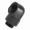 G1/4 Thread PC Water Cooling Fitting 90 Degrees Two Touch Fitting Elbow Connector  Soft Tubes