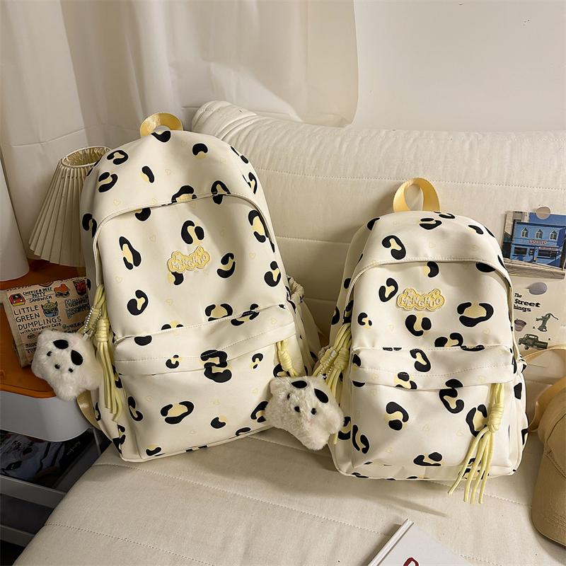 College Style Student Schoolbag Print Lightweight Backpack