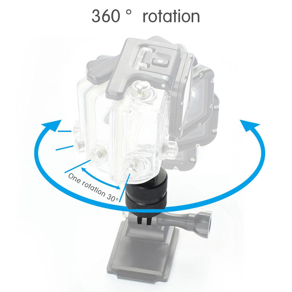 360° Rotating Swivel Arm Mount Adapter Pivot Arm For GoPro Hero 10 9 8 7 6 5 4 3