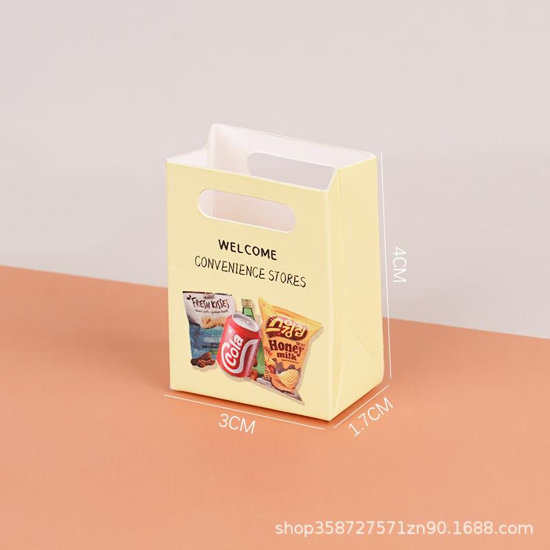 Mini Shopping Bag Doll House Small Accessories Bo11 Children'S Play House Toy Snack Bag
