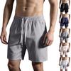 Herren Sommer Kordelzug Fünf-Viertel-Hose Herren Freizeit Sport Strandhose