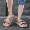 Fashion Couple Slippers Lightweight EVA Soft-soled Beach Shoes Couple Home Bathroom Slipper Outdoor Casual Flat Slippers Chanclas Hombre